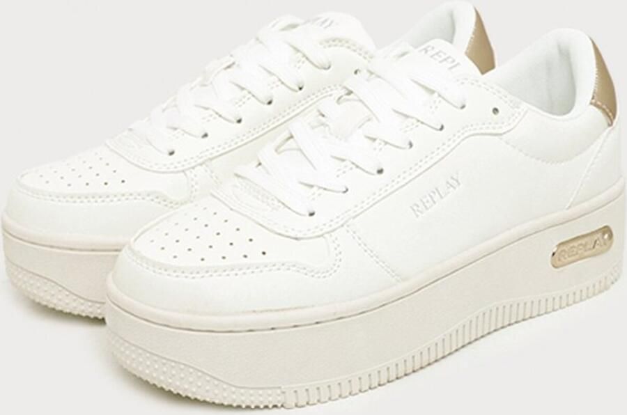 REPLAY Sneakers laag wit - Foto 5