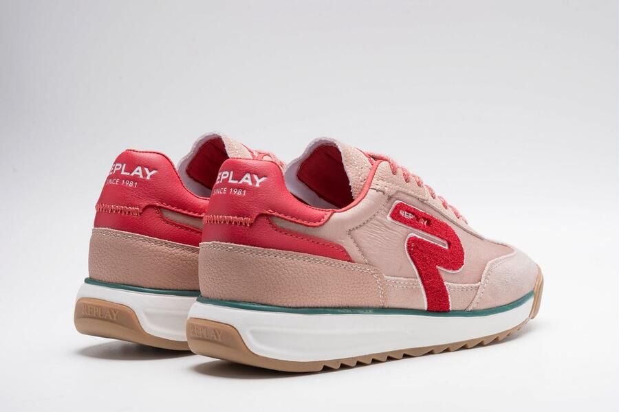 REPLAY Sneakers laag 'Yard' rosa rood - Foto 6