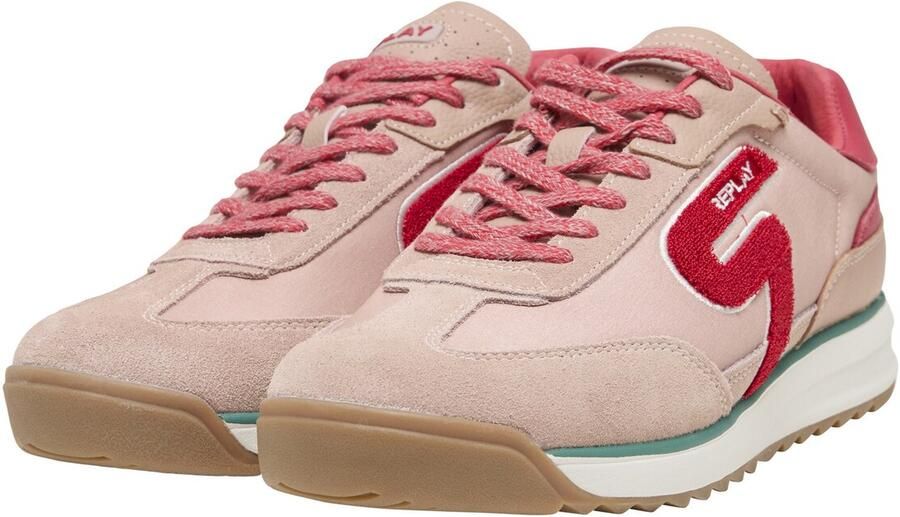 REPLAY Sneakers laag 'Yard' rosa rood - Foto 3
