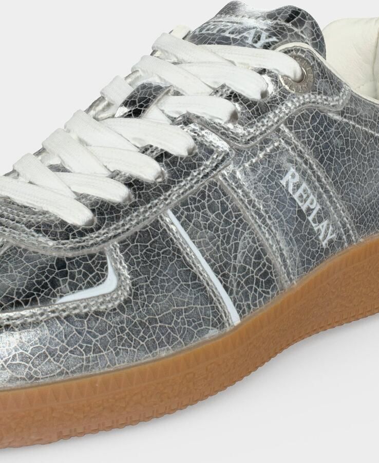 REPLAY Sneakers laag zilver - Foto 3