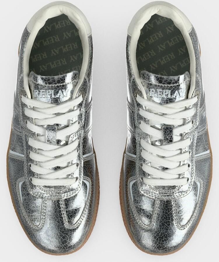REPLAY Sneakers laag zilver - Foto 2