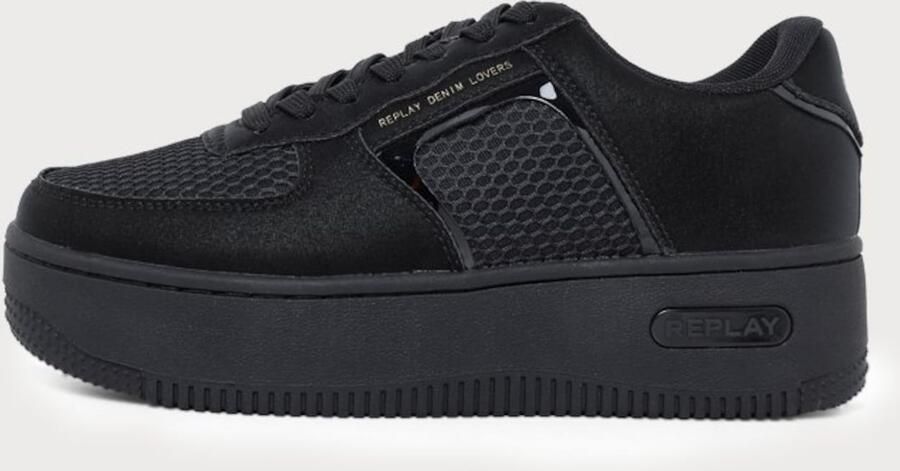 REPLAY Sneakers laag zwart