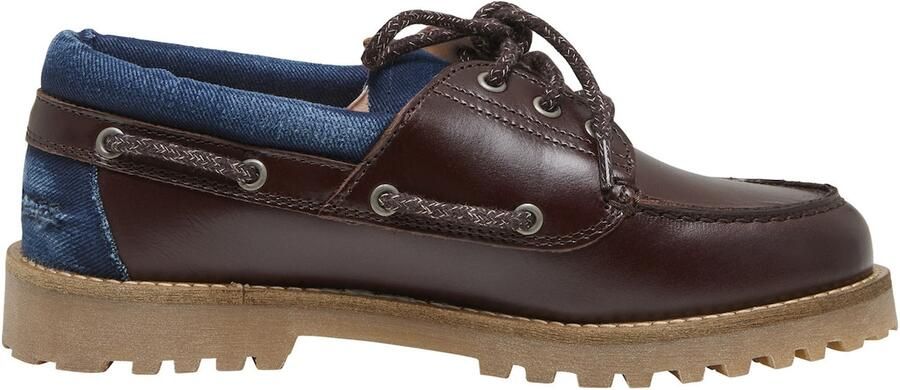 REPLAY Veterschoen 'Desert' blauw denim donkerbruin - Foto 4