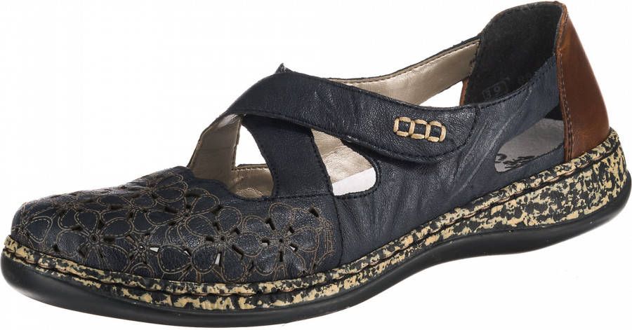 Rieker Ballerina met riempjes