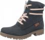 Rieker Winterlaarzen warmvoering met schachtomsluitende vetersluiting - Thumbnail 2
