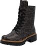 Rieker 72627-90 dames veterboots sportief bruin - Thumbnail 4