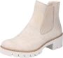 Rieker Chelsea boots Beige Synthetisch 182202 Dames - Thumbnail 4