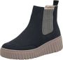Rieker Chelsea-boots instaplaarzen wedge enkellaars met trekband - Thumbnail 3