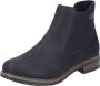 Rieker Chelsea-boots instappers enkellaars blokhak met verwarmende textielvoering - Thumbnail 3