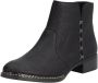 Rieker Laarsjes ritssluiting-enkellaars ankleboots met blokhak - Thumbnail 4