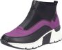 Rieker Sneakers met sleehak enkellaars wedge laarzen high top sneaker met ritssluiting vooraan - Thumbnail 3