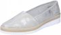 Rieker Metallic Zilveren Instappers Gray Dames - Thumbnail 6