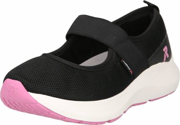 Rieker Sneakers Zwart Synthetisch 111286 Dames Kunstleer - Foto 4