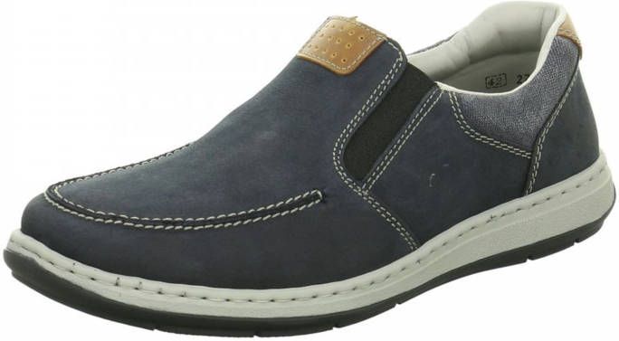 Rieker Instappers Lage schoen vrijetijdsschoen instaplaars met modieuze bladnaad - Foto 12