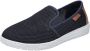 Rieker Blauwe Textiel Loafers voor Heren Blue Heren - Thumbnail 2