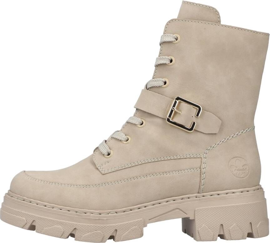 Rieker Beige Damesandalen van kunstleer - Foto 3