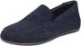 Rieker Blauwe Suède Loafer met Flexibele Zool Blue Heren - Thumbnail 3