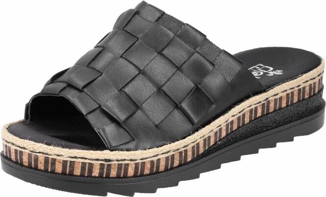 Rieker Slippers in trendy vlecht-look - Foto 4