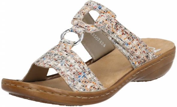 Rieker Kleurrijke Slipper met Zacht Voetbed Multicolor Dames - Foto 7