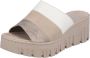 Rieker Slippers wedge heel summer shoe slippers with strong profile sole - Thumbnail 2