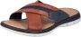 Rieker Slippers zomerschoen strandschoen huisschoen met zachte binnenzool - Thumbnail 2
