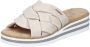 Rieker Slippers sleehak zomerschoen pantoffels met zachte binnenzool - Thumbnail 3