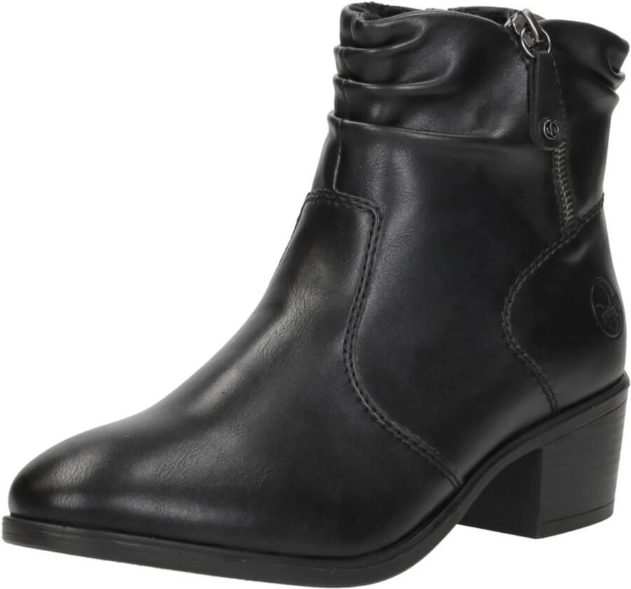 Rieker Boots 'Stiefelette Damen 73981-00 Kunststoff (Synthetik) in schwarz' zwart - Foto 6