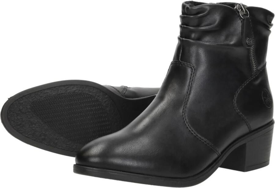 Rieker Boots 'Stiefelette Damen 73981-00 Kunststoff (Synthetik) in schwarz' zwart - Foto 7