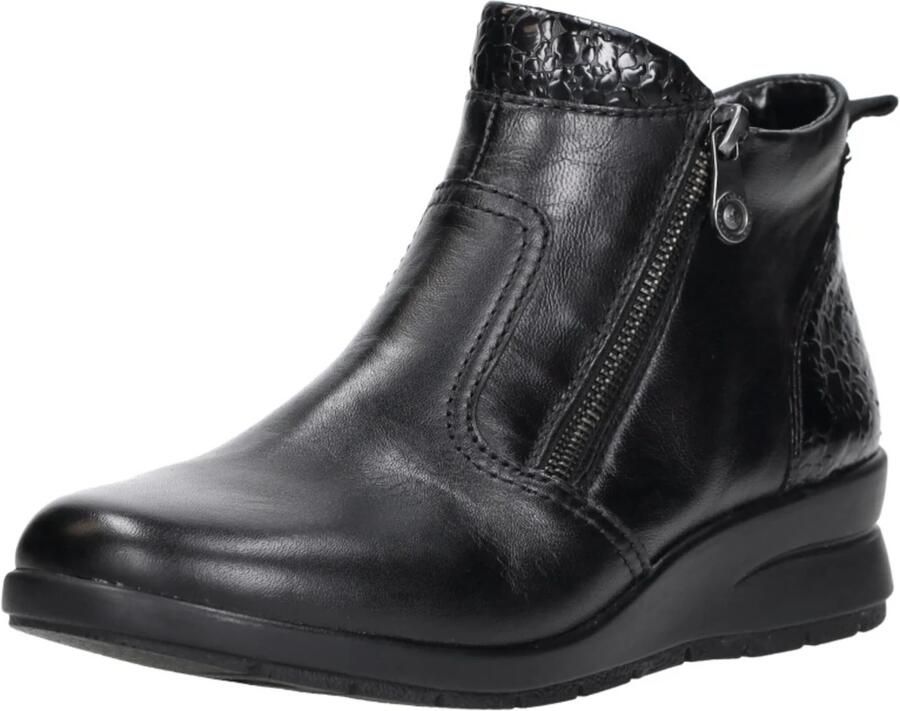 Rieker Boots 'Enkellaarsjes Plat' zwart - Foto 2