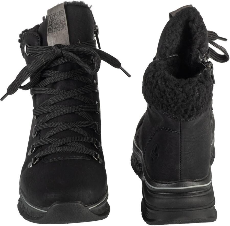 Rieker Booties 48034-00 Vrouwen Zwart Laarzen - Foto 5