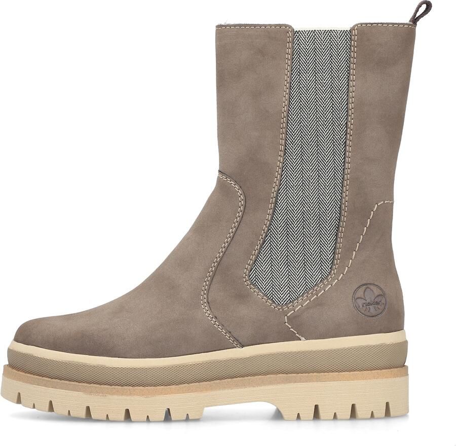 Rieker Chelsea boots brokaat