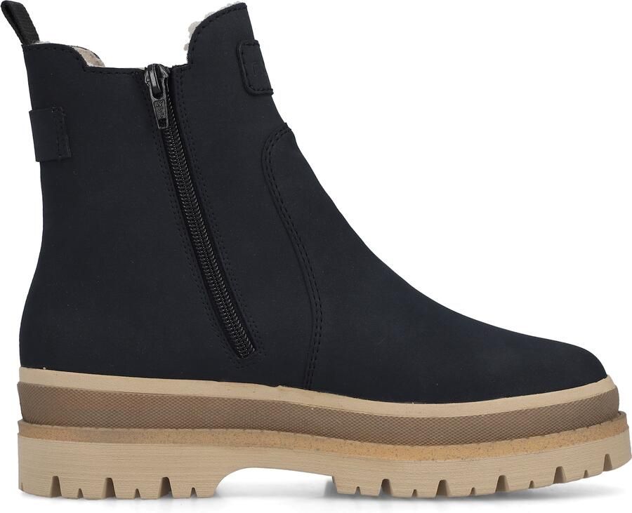 Rieker Chelsea boots crème navy bruin roestrood
