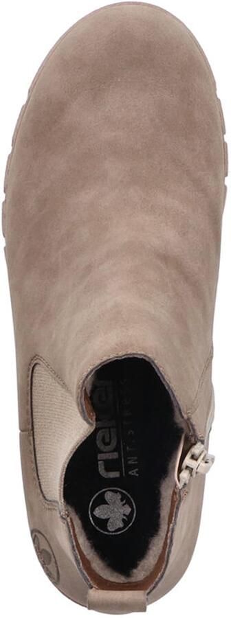 Rieker Chelsea boots donkerbeige - Foto 5