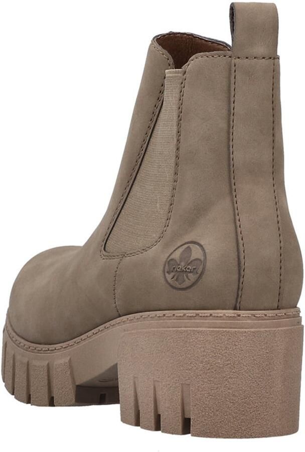 Rieker Chelsea boots donkerbeige - Foto 4