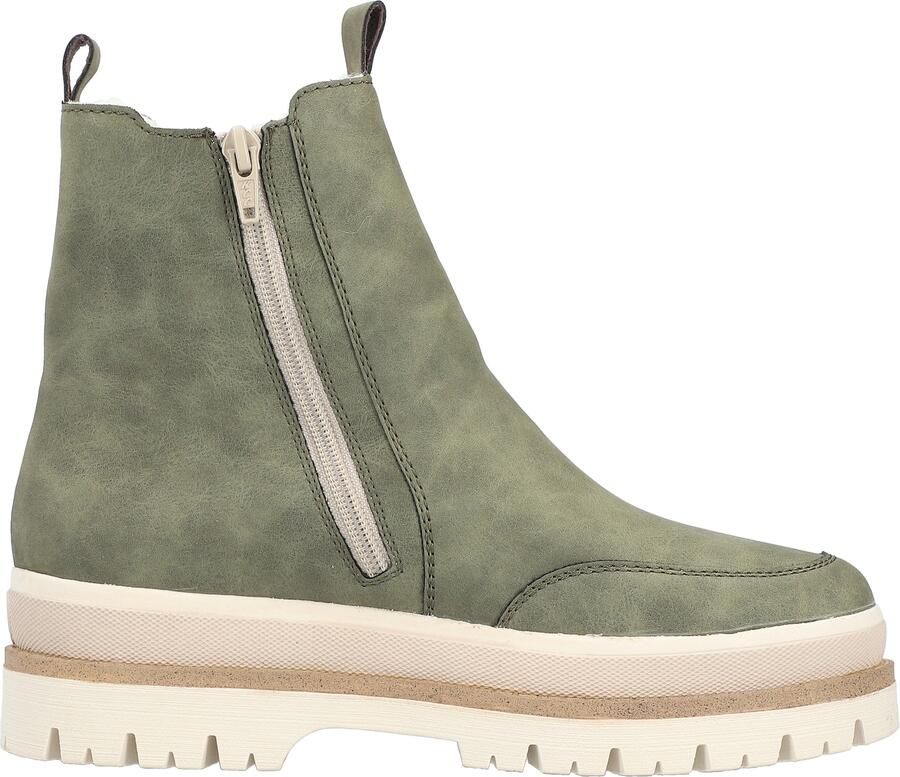 Rieker Chelsea-boots Plateauzolen winterlaarzen met aantreklussen warme voering