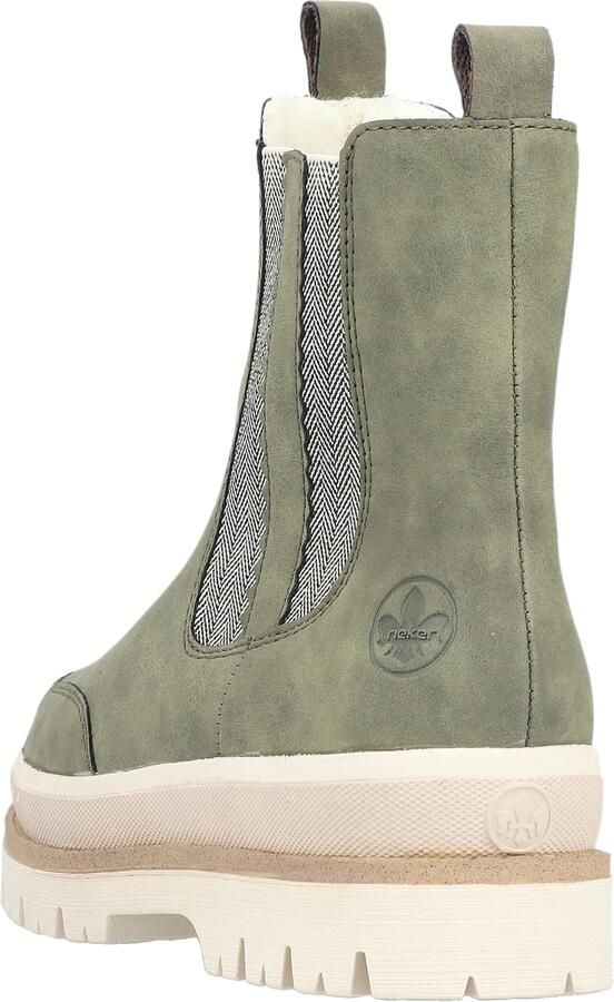 Rieker Chelsea-boots Plateauzolen winterlaarzen met aantreklussen warme voering - Foto 4