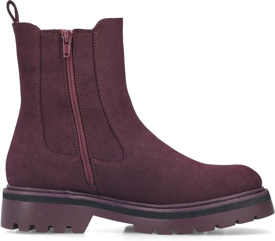 Rieker Chelsea boots wijnrood - Foto 6