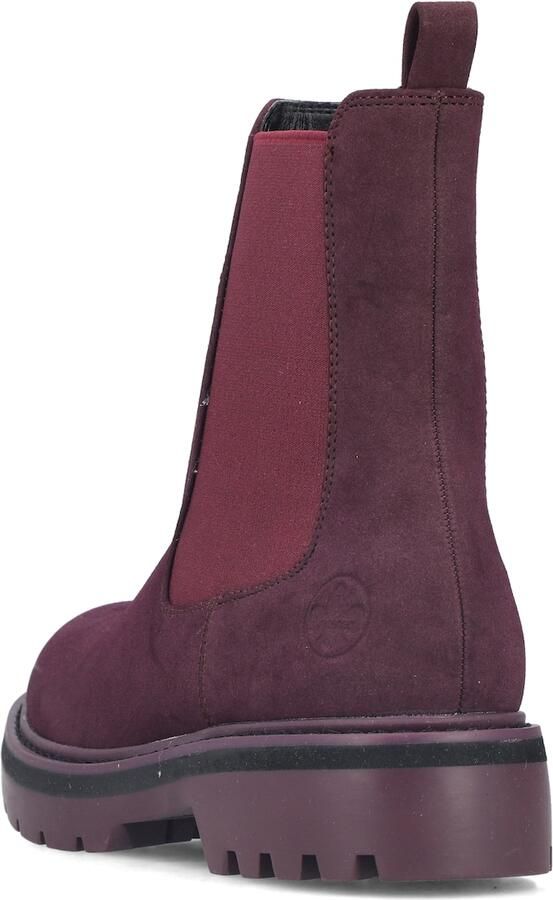 Rieker Chelsea boots wijnrood - Foto 3