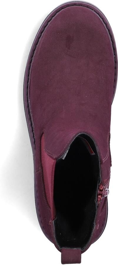 Rieker Chelsea boots wijnrood - Foto 5