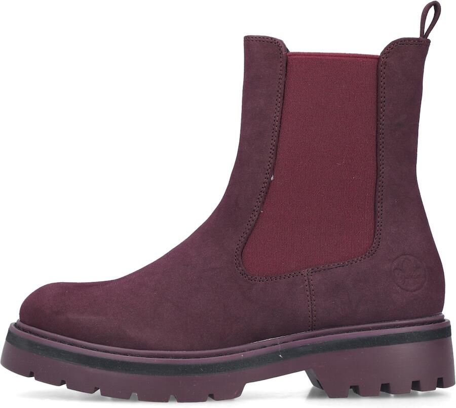 Rieker Chelsea boots wijnrood - Foto 2