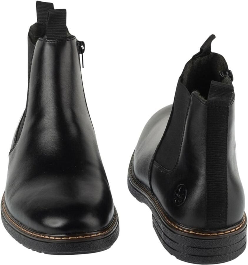 Rieker Booties 33180 Mannen Zwart Chelsea laarzen - Foto 4