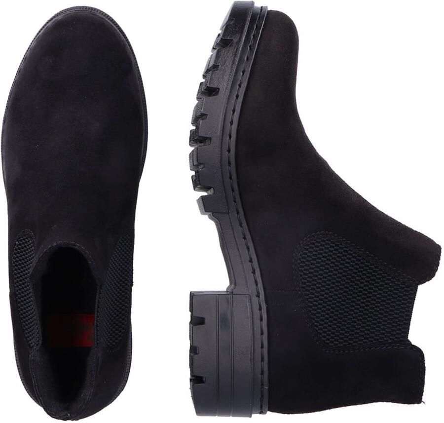 Rieker Veterlaarzen 'Stiefeletten Boot Damen Y9125-00 Kunststoff (Synthetik) in schwarz' zwart - Foto 4