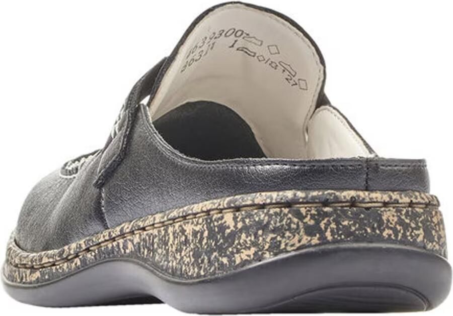 Rieker Clogs zomerschoen slippers met stretchinzet - Foto 4