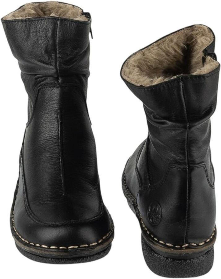 Rieker Enkellaarsje ' Booties' zwart - Foto 3