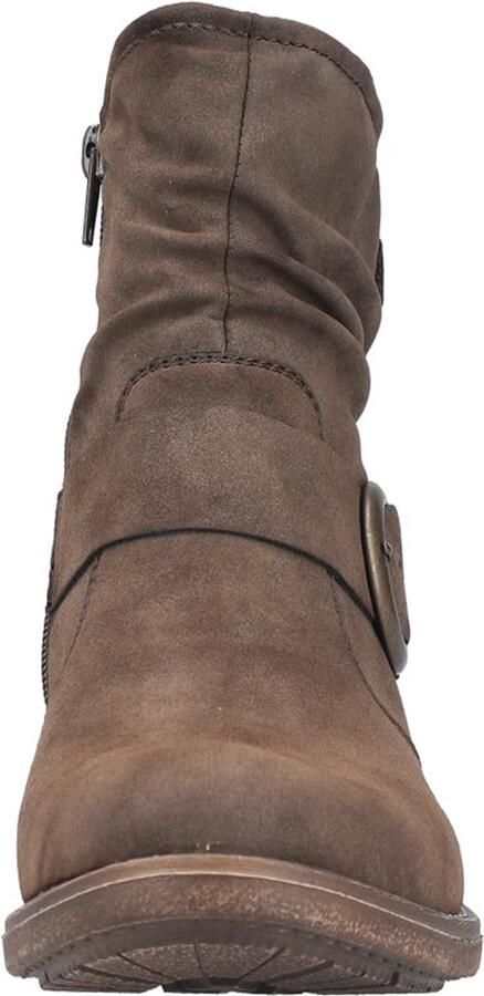 Rieker Laarsjes Boots blokhak slouchy schacht en ritssluiting aan de binnenkant - Foto 9