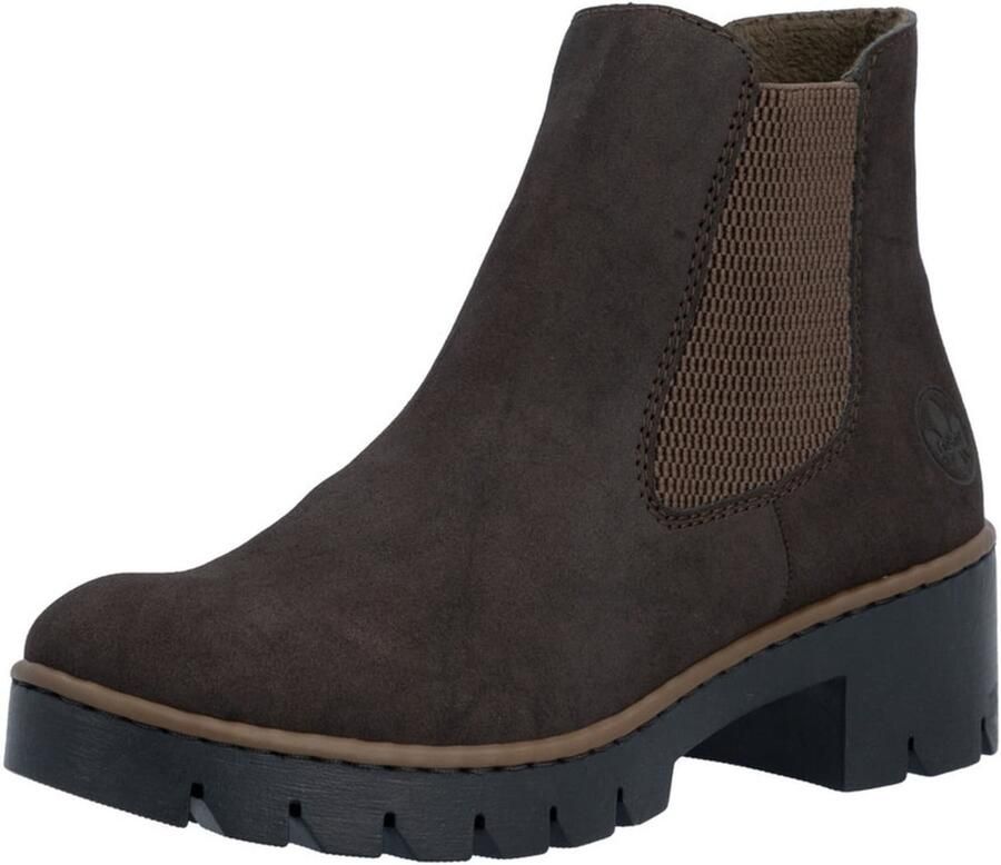 Rieker Chelsea boots 'HWK' bruin donkerbruin - Foto 2