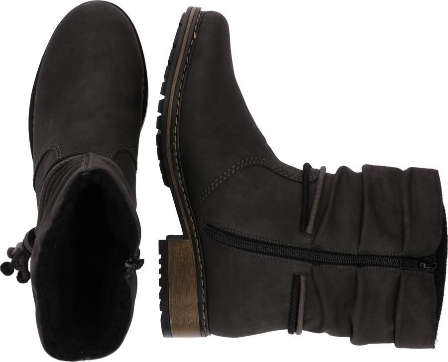 Rieker Winterlaarsjes met decoratieve banden aan de slouchy schacht - Foto 4