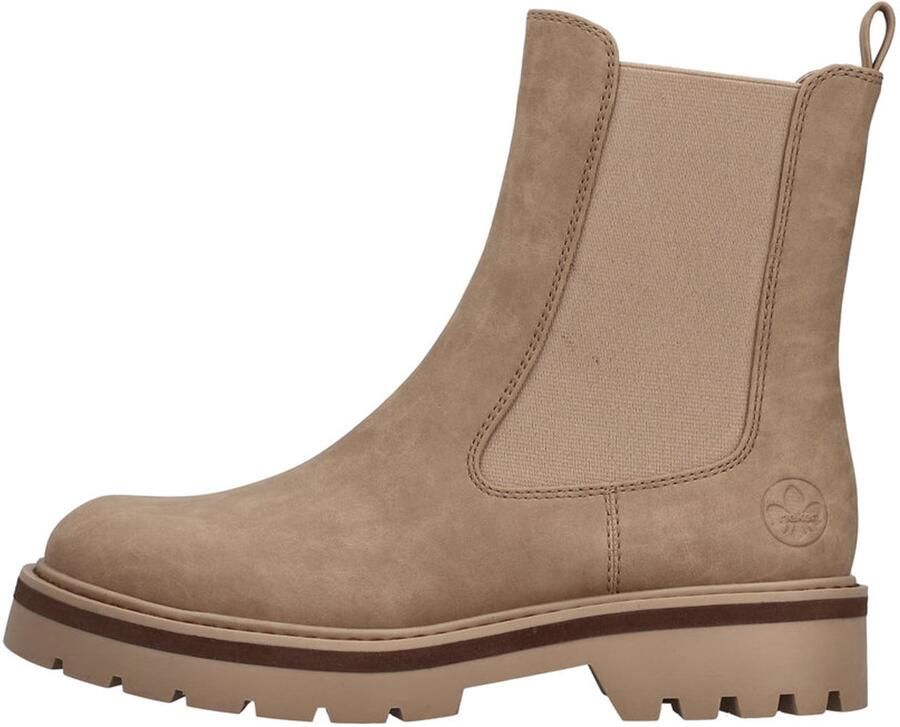 Rieker Chelsea-laars voor dames gevoerd beige - Foto 2