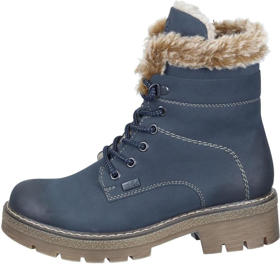 Rieker Winterlaarsjes Veterschoenen winterlaarzen met waterafstotende TEX-membraan