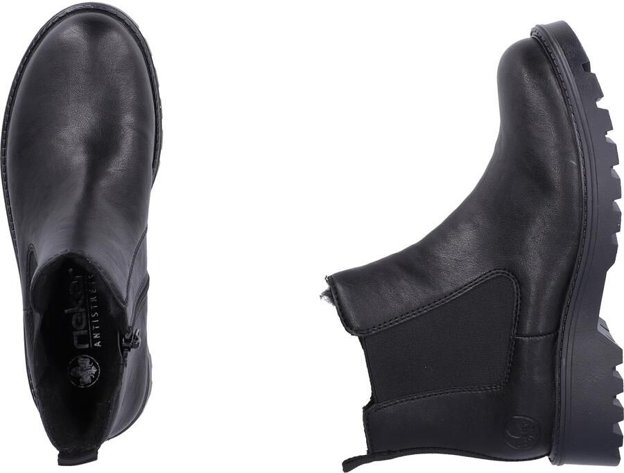 Rieker Dames 73250 01 Chelsea Boots Black - Foto 5